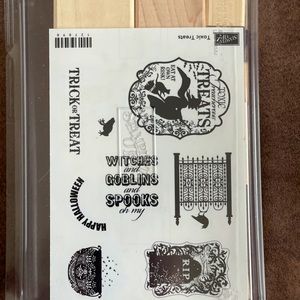 Stampin Up Stamp Set Toxic Treats